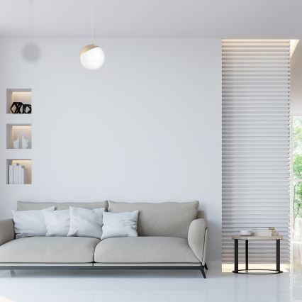 Πολύφωτο σε σχοινί SFERA WOOD 1xE14/40W/230V