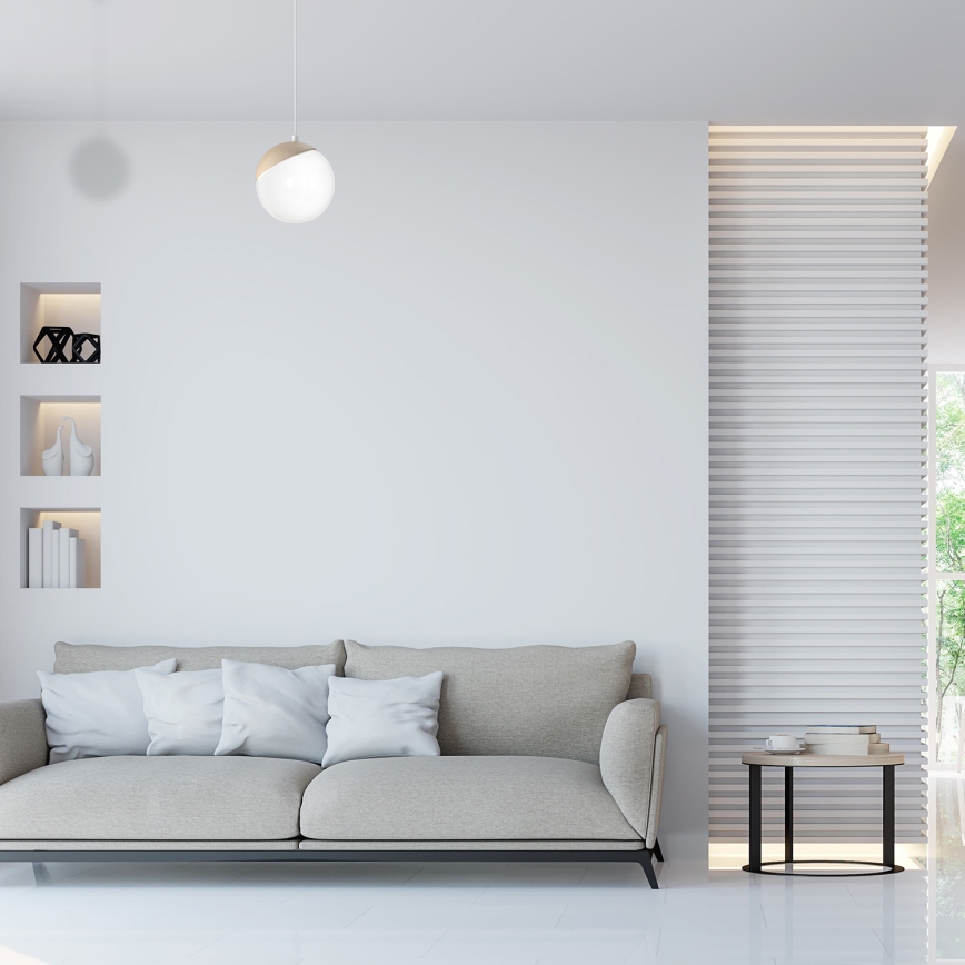 Πολύφωτο σε σχοινί SFERA WOOD 1xE14/40W/230V