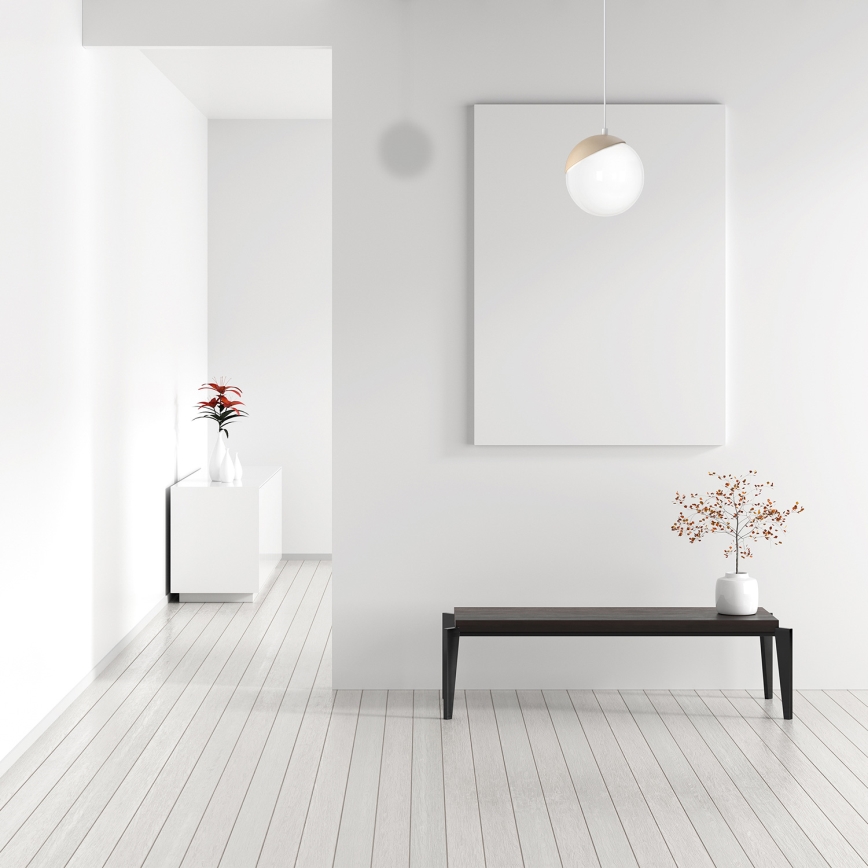 Πολύφωτο σε σχοινί SFERA WOOD 1xE14/40W/230V