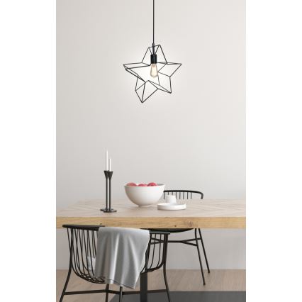 Πολύφωτο σε σχοινί STAR 1xE27/60W/230V