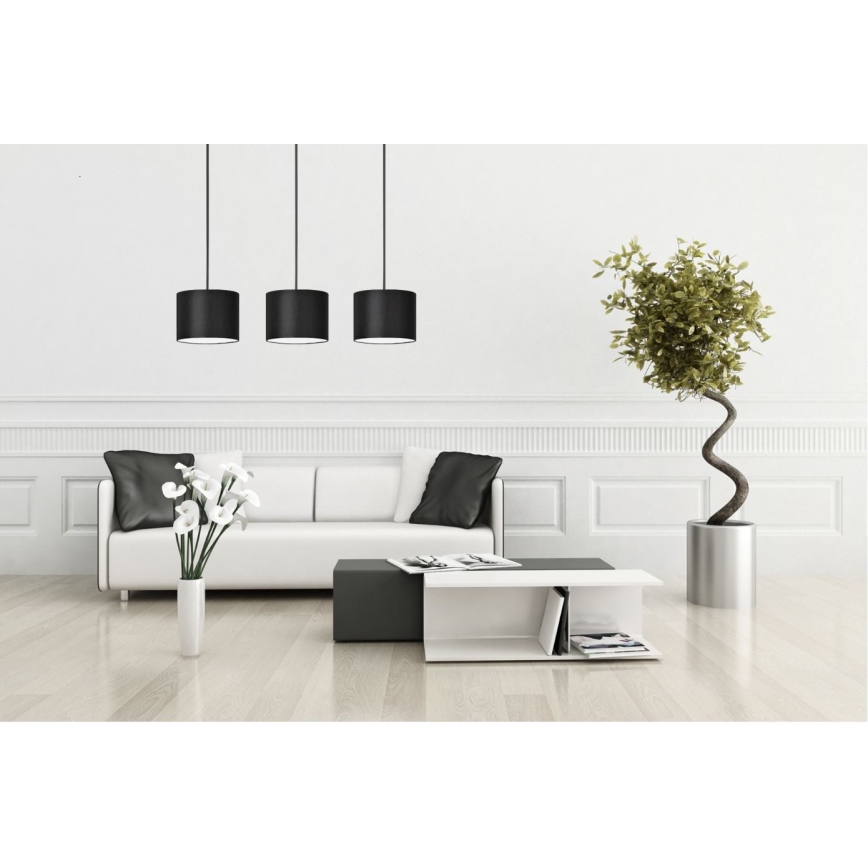 Πολύφωτο σε σχοινί TUZ 3xE27/60W/230V