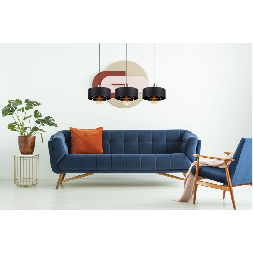 Πολύφωτο σε σχοινί VEST 3xE27/60W/230V