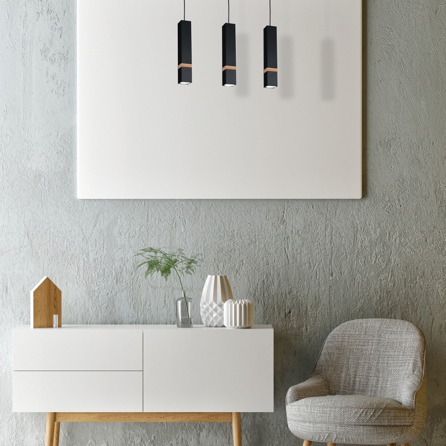 Πολύφωτο σε σχοινί VIDAR 3xGU10/25W/230V