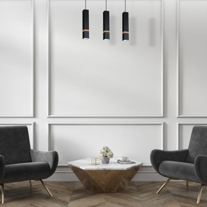 Πολύφωτο σε σχοινί VIDAR 3xGU10/25W/230V