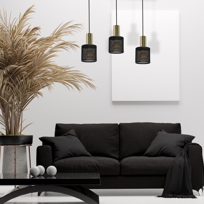 Πολύφωτο ράγα ARES 3xE27/60W/230V