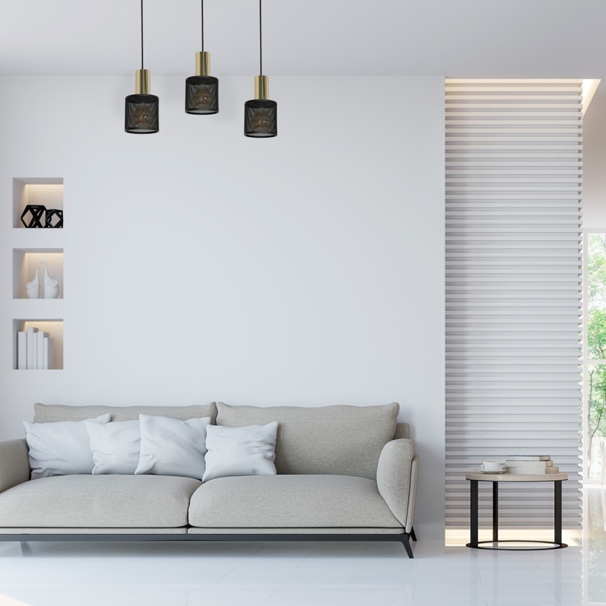 Πολύφωτο ράγα ARES 3xE27/60W/230V