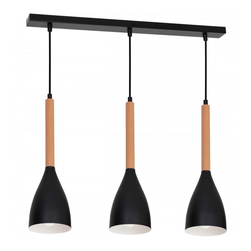 Πολύφωτο ράγα MUZA 3xE27/60W/230V