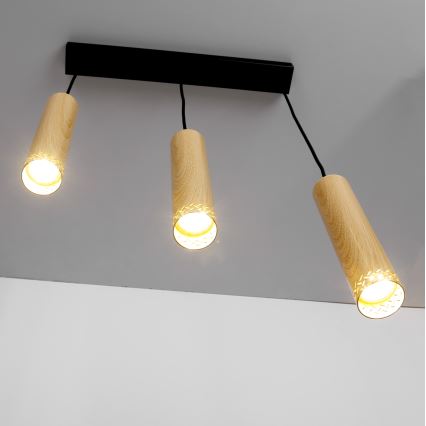 Πολύφωτο ράγα TUBO 3xGU10/25W/230V