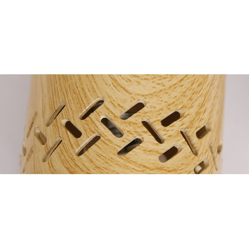 Πολύφωτο ράγα TUBO 3xGU10/25W/230V ξύλο