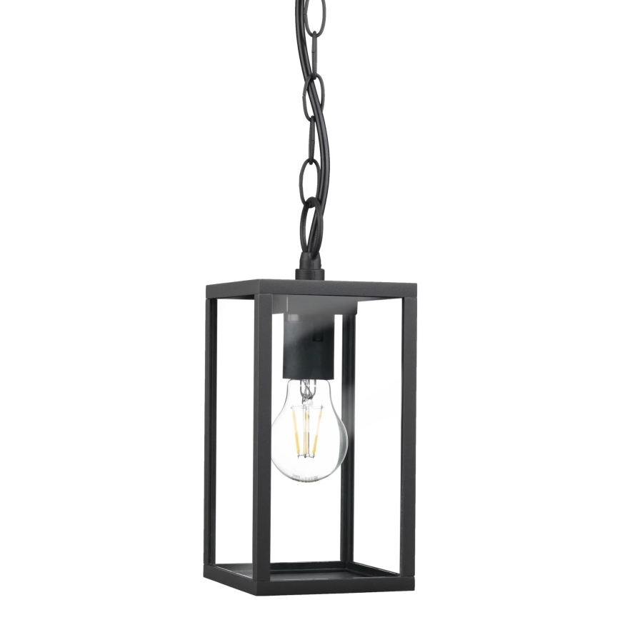 Πολύφωτο εξωτερικού χώρου MALMO 1xE27/15W/230V μαύρο IP44
