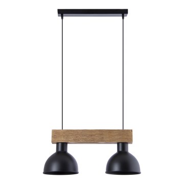 Πολύφωτο με συρματόσχοινο 2xE27/60W/230V