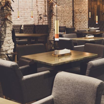 Πολύφωτο με συρματόσχοινο AURELIA 1xGU10/10W/230V