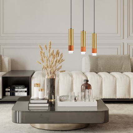 Πολύφωτο με συρματόσχοινο AURELIA 3xGU10/10W/230V