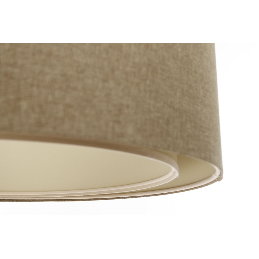 Πολύφωτο με συρματόσχοινο BOHO TRINITI 1xE27/60W/230V καφέ