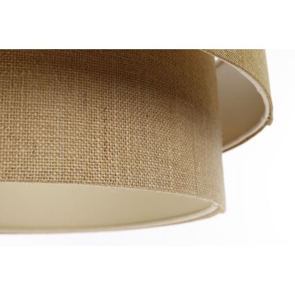 Πολύφωτο με συρματόσχοινο BOHO TRINITI 1xE27/60W/230V καφέ/μπεζ