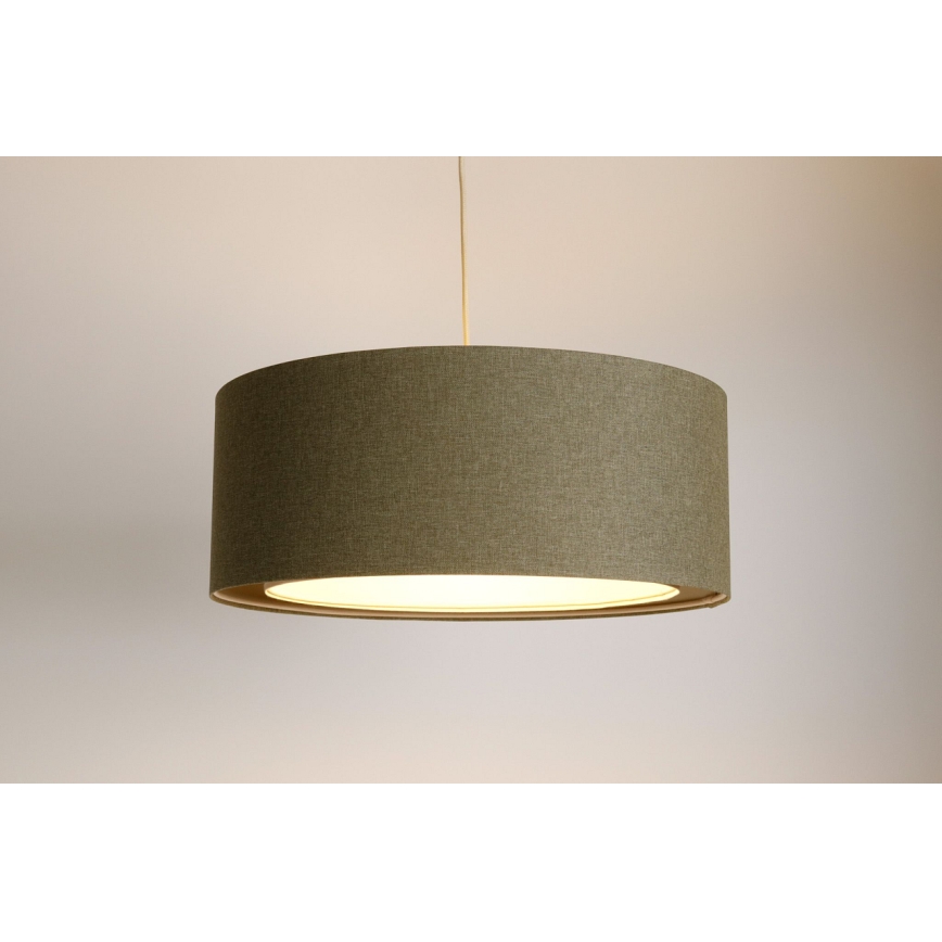 Πολύφωτο με συρματόσχοινο BOHO TRINITI 1xE27/60W/230V γκρι