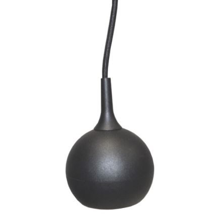 Πολύφωτο με συρματόσχοινο COLM 1xGU10/30W/230V μαύρο