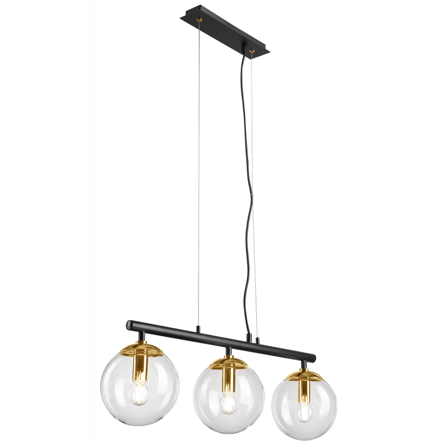 Πολύφωτο με συρματόσχοινο ELOISE 3xE14/15W/230V