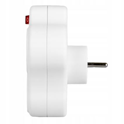 Πολύπριζο με διακόπτη, 3 υποδοχές