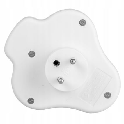 Πολύπριζο με διακόπτη, 3 υποδοχές