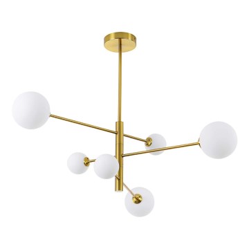 Πολυέλαιος σε ράβδο DORADO 6xG9/40W/230V χρυσός