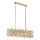 Πολυέλαιος με αλυσίδα CRYSTALLINE 13xE14/40W/230V χρυσός