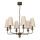 Πολυέλαιος με αλυσίδα GRENADA 6xE14/15W/230V μπεζ