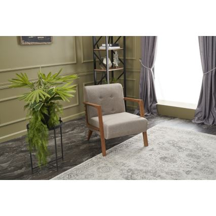 Πολυθρόνα DELI σε απόχρωση εκρού