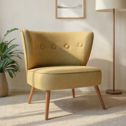 Πολυθρόνα JENI καφέ