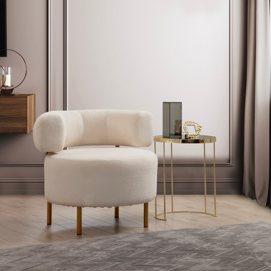 Πολυθρόνα KARL λευκή