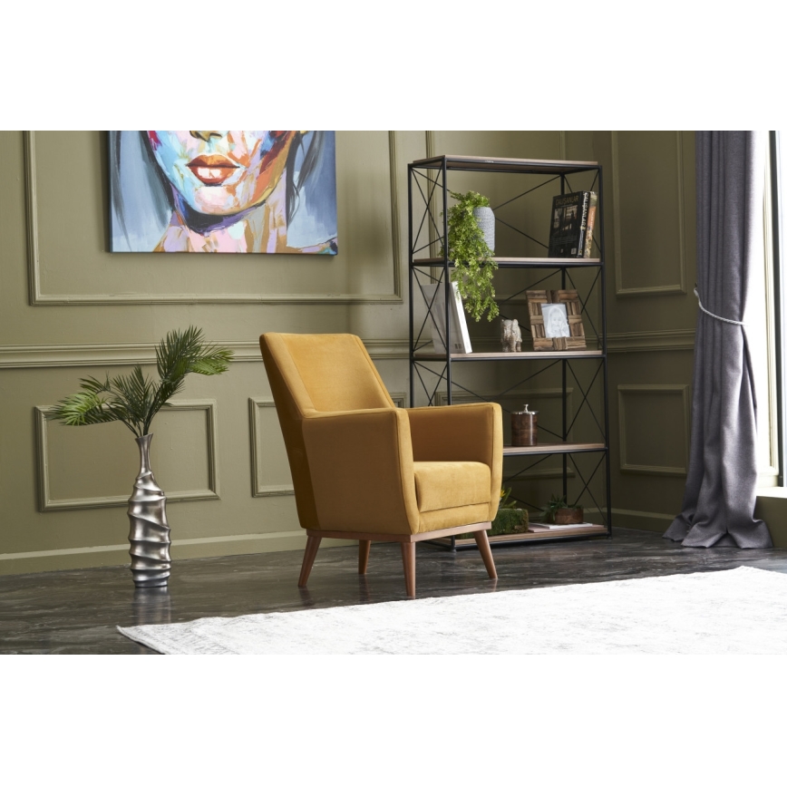 Πολυθρόνα SIRO χρυσή