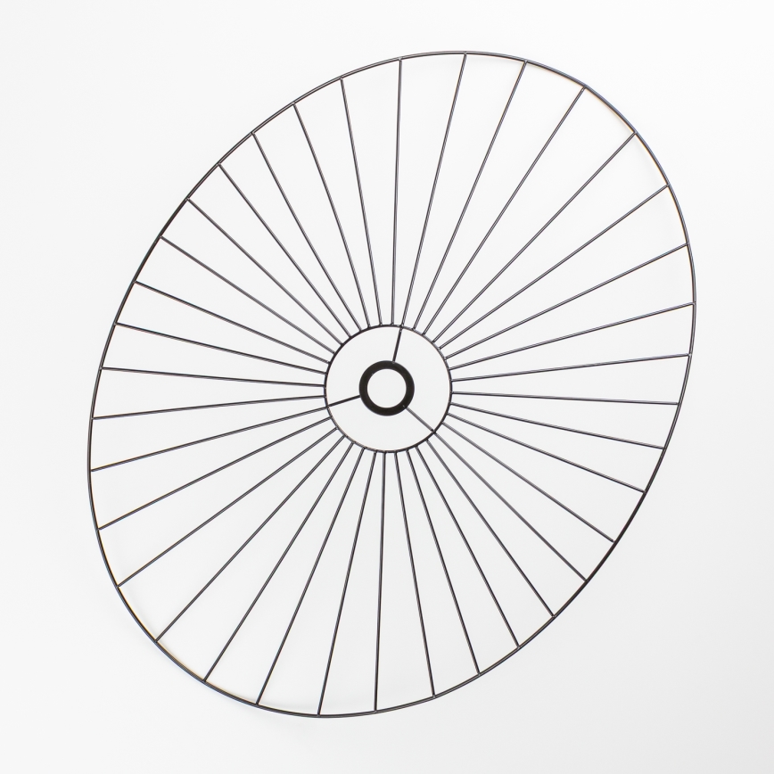 Πολυχρηστικό αμπαζούρ CURITIBA 60x80 cm μαύρο
