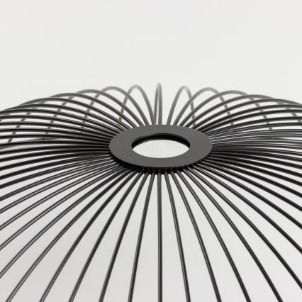 Πολυχρηστικό αμπαζούρ CURITIBA, διάμ. 60 εκ., μαύρο