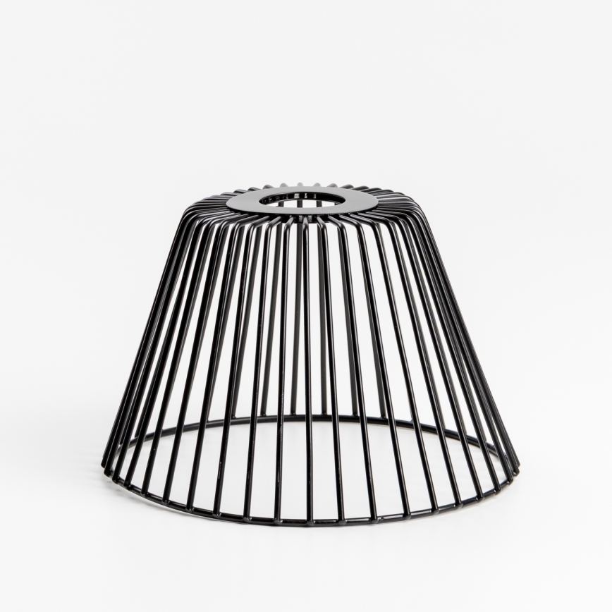 Πολυχρηστικό αμπαζούρ CURITIBA, διάμετρος 21 cm, μαύρο