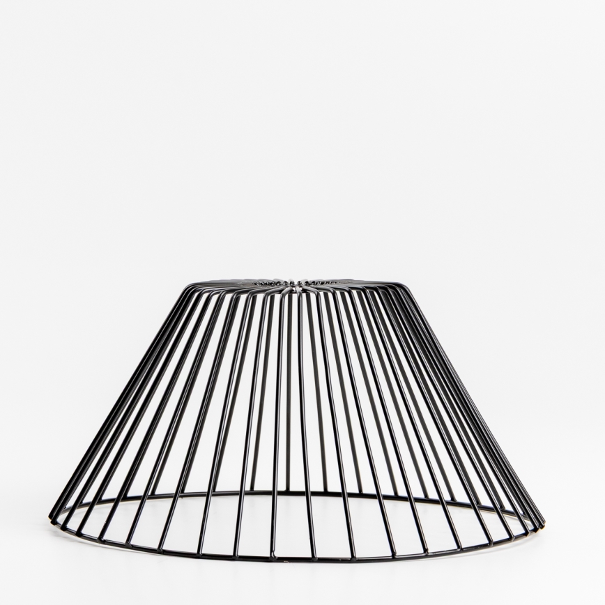 Πολυχρηστικό αμπαζούρ CURITIBA, διάμετρος 30 εκ., μαύρο