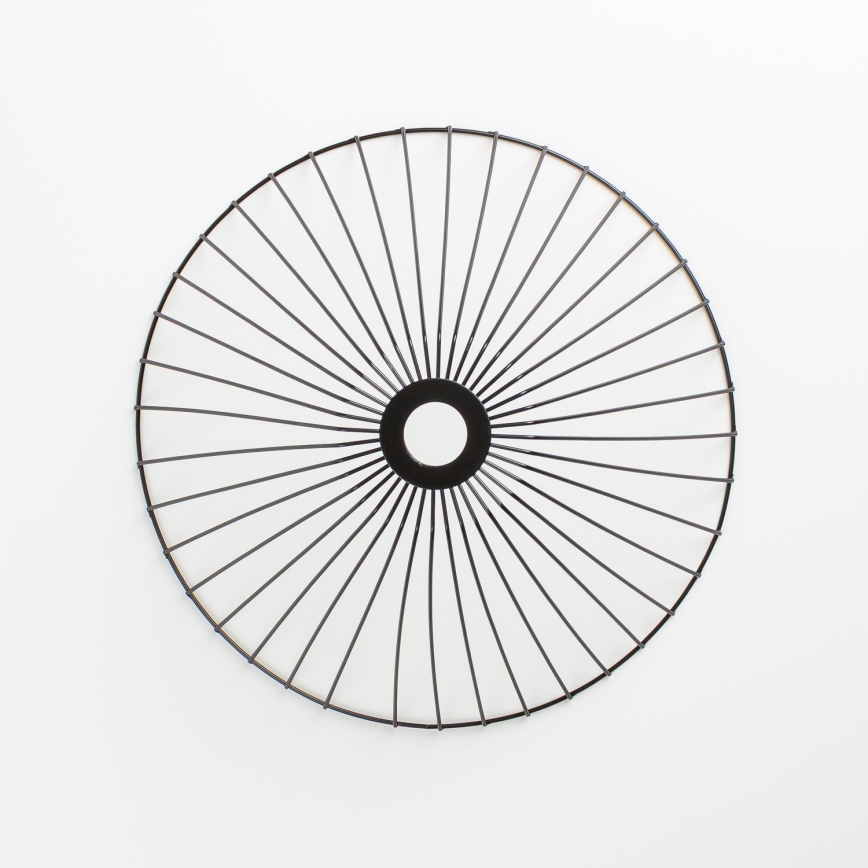 Πολυχρηστικό αμπαζούρ CURITIBA, διάμετρος 45 cm, μαύρο