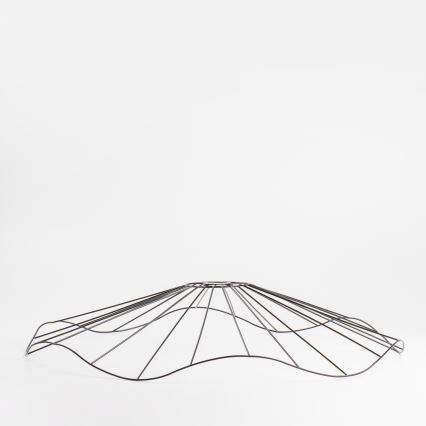 Πολυχρηστικό αμπαζούρ CURITIBA, διάμετρος 80 cm, μαύρο