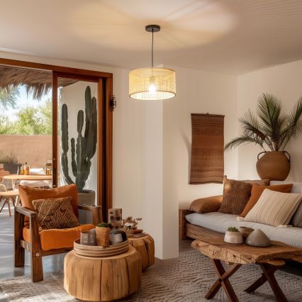 Πολυχρηστικό αμπαζούρ KERIA, Ø 40 εκ., μπεζ