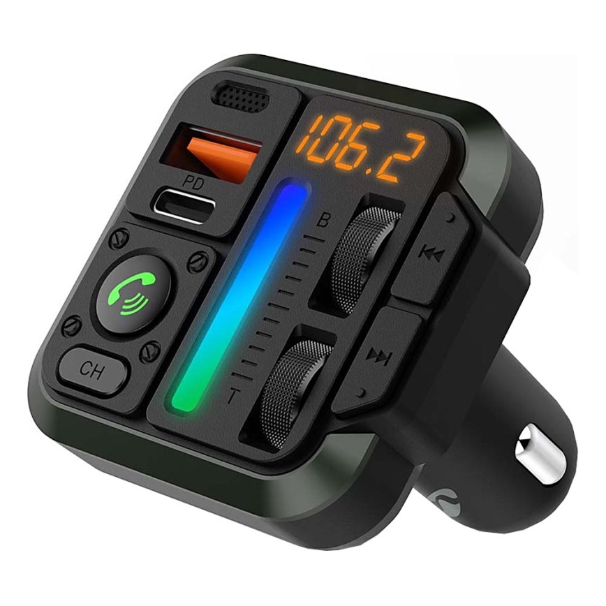Πομπός αυτοκινήτου FM με λειτουργία hands-free