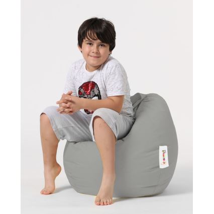 Πουφ 60x60 cm γκρι