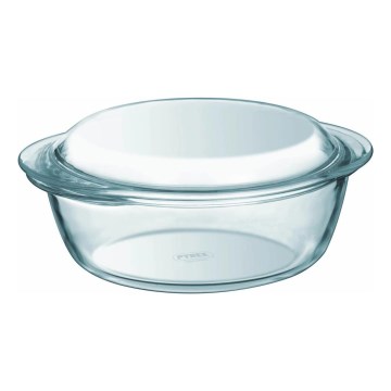 Πυρίμαχο σκεύος PYREX με καπάκι 1,3 l