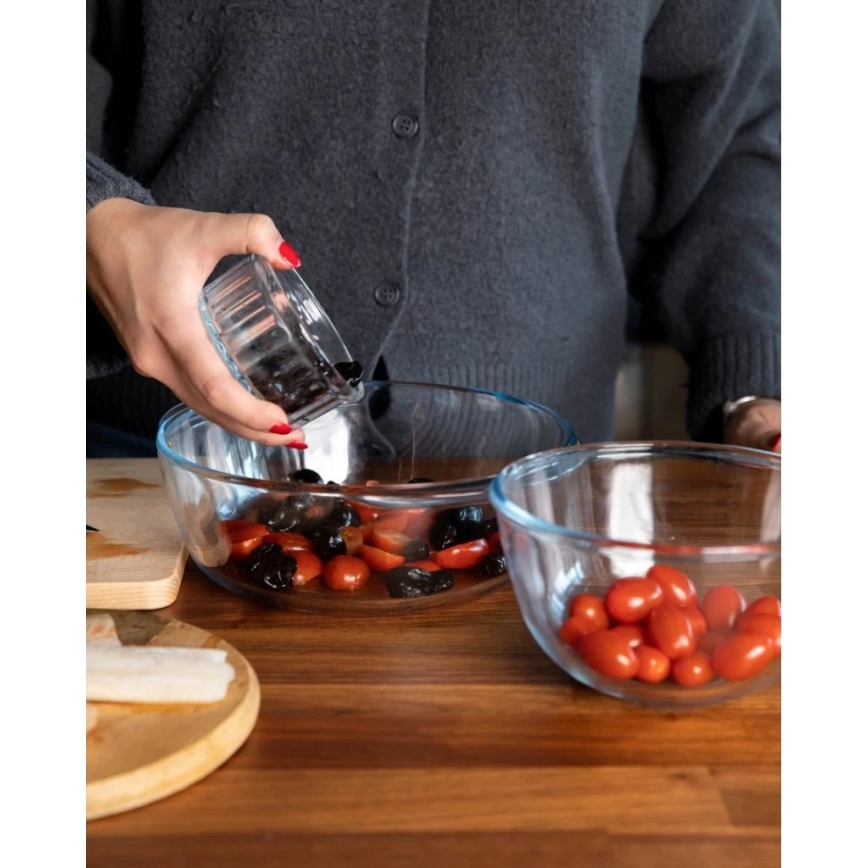 Πυρίμαχο σκεύος PYREX με καπάκι 1,3 l