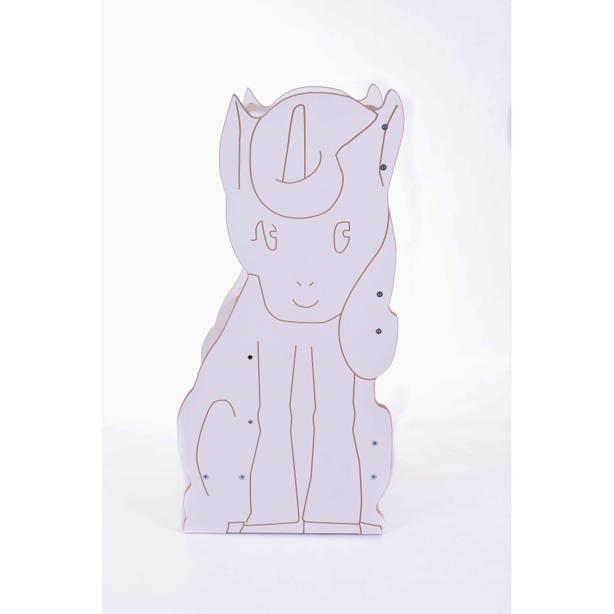 Πύργος εκμάθησης UNICORN λευκός/σφένδαμος