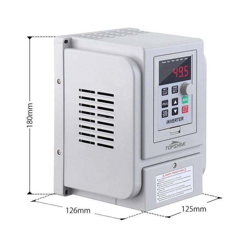 Ρυθμιστής στροφών Inverter για τριφασικά μοτέρ 230V/12A