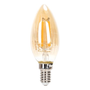 Ρυθμιζόμενη λάμπα LED FILAMENT C35 E14/4W/230V 2200K - Aigostar