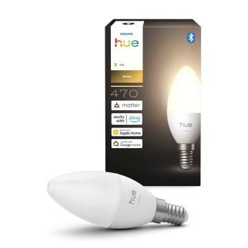 Ρυθμιζόμενη λάμπα LED Philips Hue White B39 E14/3,9W/230V 2700K