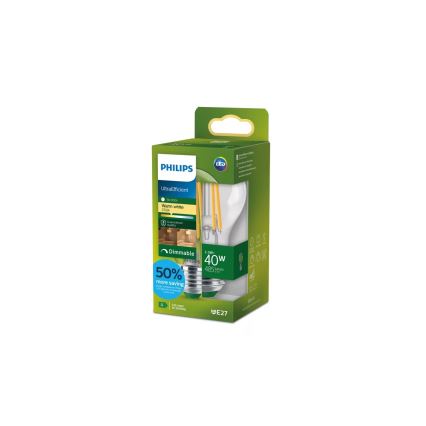 Ρυθμιζόμενη λάμπα LED ULTRAEFFICIENT VINTAGE Philips A60 E27/2,3W/230V 2700K