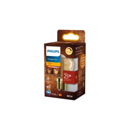 Ρυθμιζόμενη λάμπα LED VINTAGE Philips P45 E14/3,1W/230V 2200K