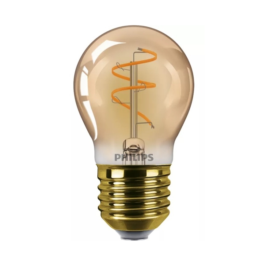 Ρυθμιζόμενη λάμπα LED VINTAGE Philips P45 E27/3,1W/230V 2200K CRI 90