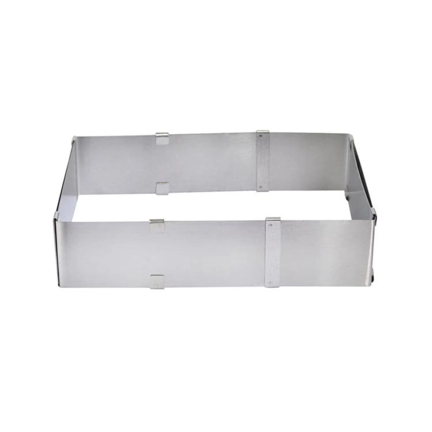 Ρυθμιζόμενη φόρμα για τούρτα TORO 16-28 cm από ανοξείδωτο ατσάλι